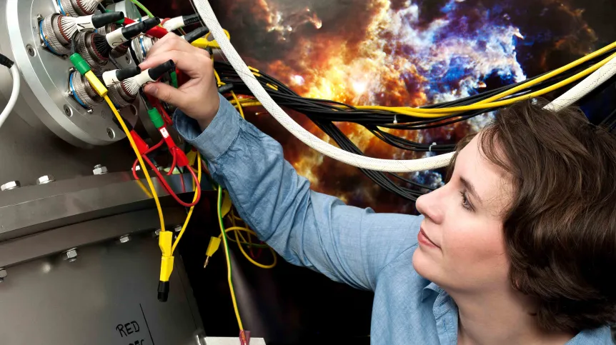 Agata Karska - astrochemiczka, laureatka konkursu "For Women in Science".
