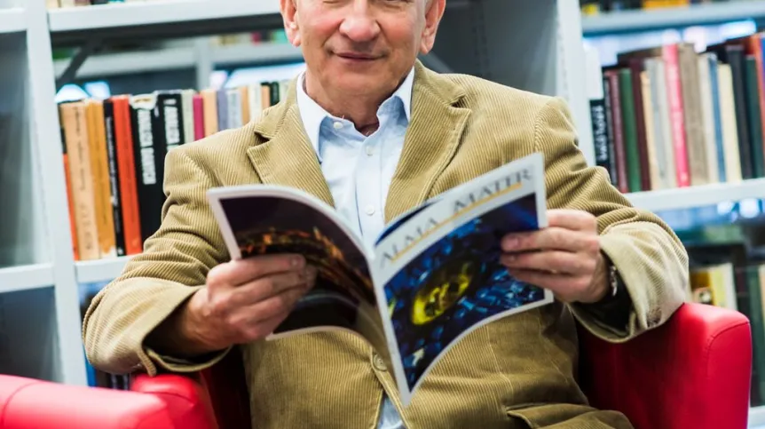 Prof. Józef Spałek. Fot. One HD