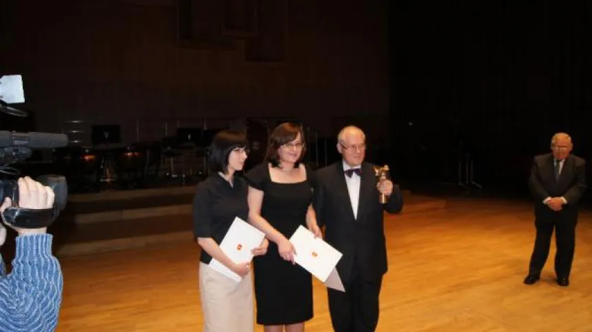 Wręczenie nagrody Eureka w Brukseli. Foto: Dariusz Zgondek