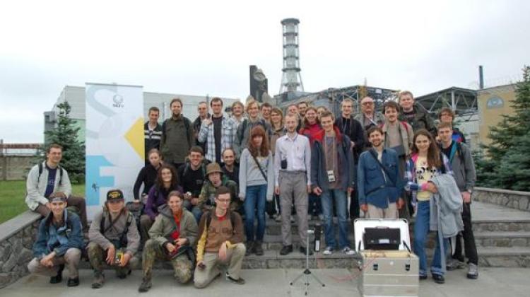 Uczestnicy ekspedycji „Czarnobyl 2011”. Źródło: Weronika Wolszczak