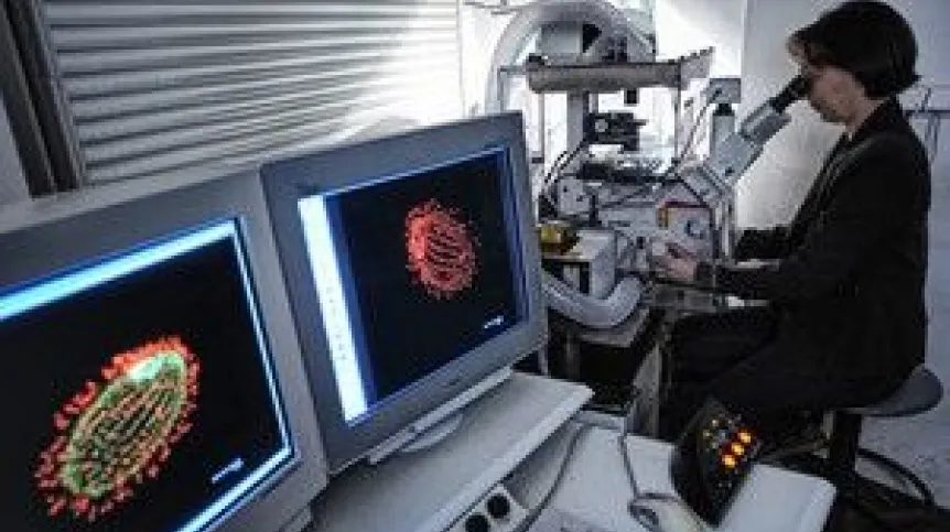 Na zdjęciu dr Dorota Włoga z Pracowni Fizjologii Ruchów Komórkowych, zdobywczyni prestiżowego grantu EMBO Installation Grant. Źródło: Instytut Nenckiego, Grzegorz Krzyżewski