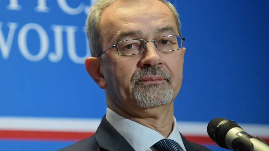 Warszawa, 17.01.2019. Minister inwestycji i rozwoju Jerzy Kwieciński podczas konferencji prasowej po spotkaniu przedstawicieli rządu z Komisją Europejską, 17 bm. w Warszawie. (mo/pkus) PAP/Marcin Obara