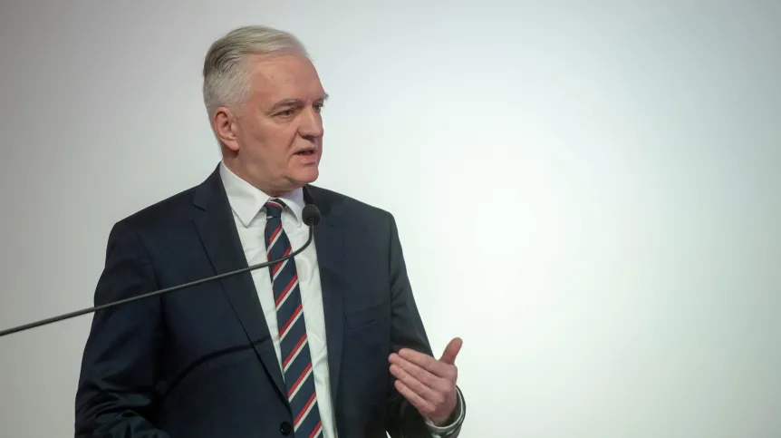 Wicepremier, minister nauki i szkolnictwa wyższego Jarosław Gowin. Fot. PAP/ Grzegorz Michałowski 18.02.2019