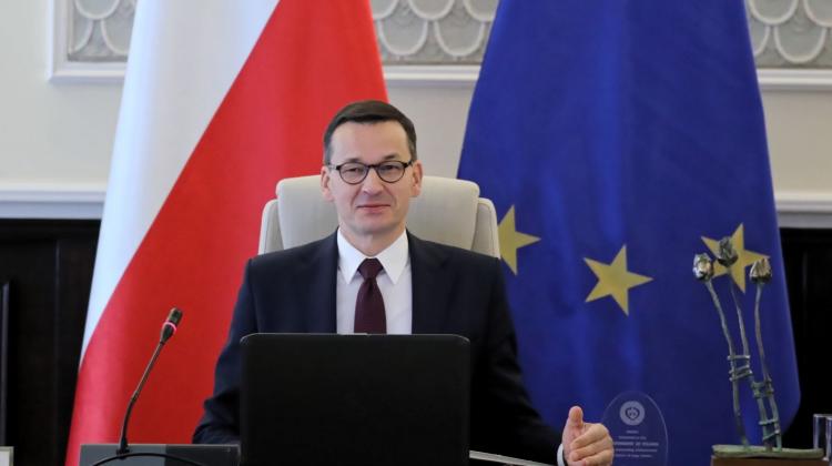 Premier Mateusz Morawiecki. Fot. PAP/ Tomasz Gzell  29.10.2019