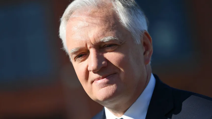 Wicepremier, minister nauki i szkolnictwa wyższego Jarosław Gowin. PAP/Adam Warżawa 1.09.2019