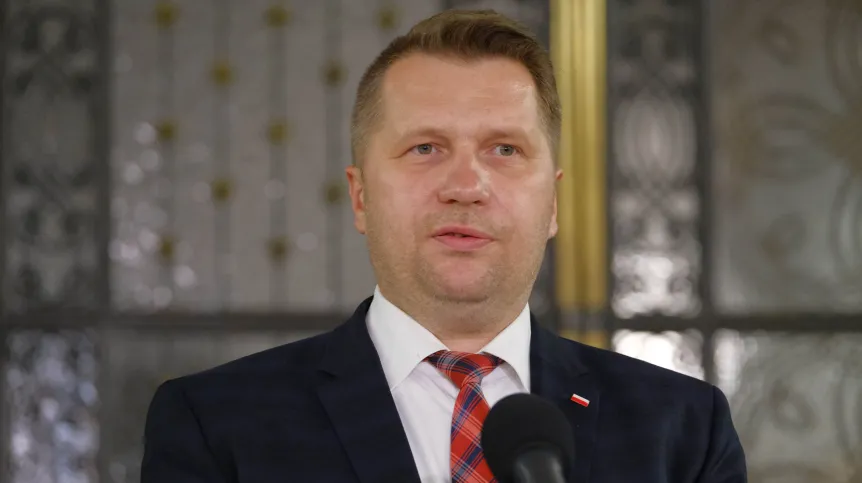 Poseł PiS Przemysław Czarnek. PAP/Mateusz Marek 01.06.2020
