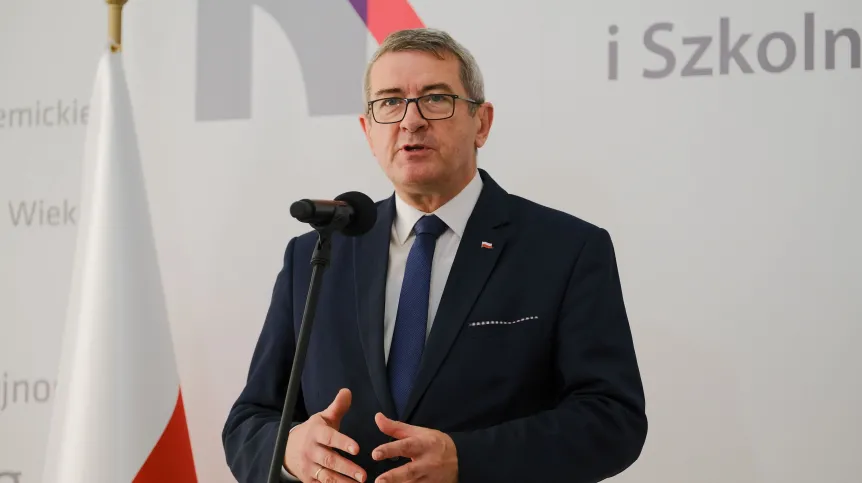 Minister nauki i szkolnictwa wyższego Wojciech Murdzek. Fot. PAP/Mateusz Marek 24.09.2020