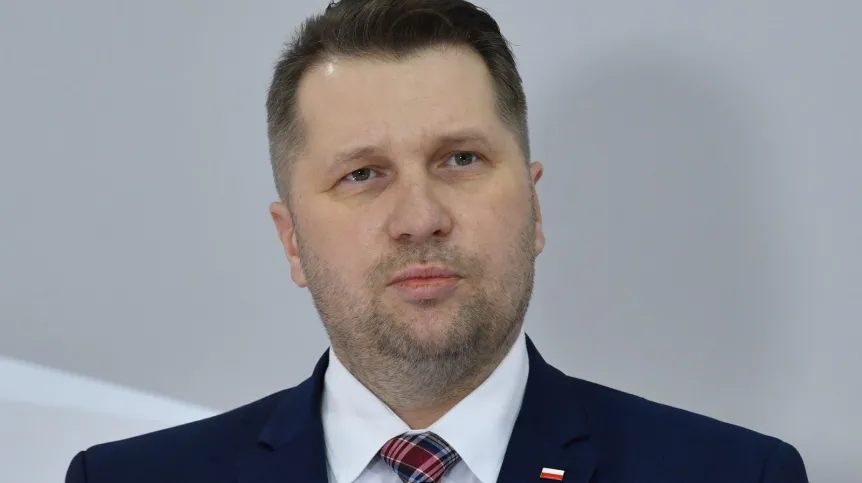 Minister edukacji i nauki Przemysław Czarnek. Fot. PAP/Radek Pietruszka 09.12.2020