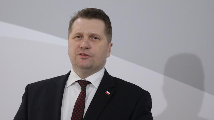 Minister edukacji i nauki Przemysław Czarnek. PAP/Paweł Supernak 14.01.2021