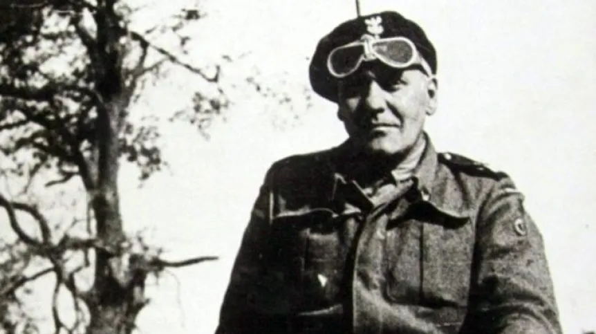 Gen. Stanisław Maczek. Źródło: Wikimedia Commons