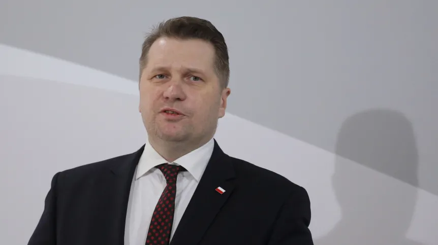  14.01.2021. Minister edukacji i nauki Przemysław Czarnek. PAP/Paweł Supernak