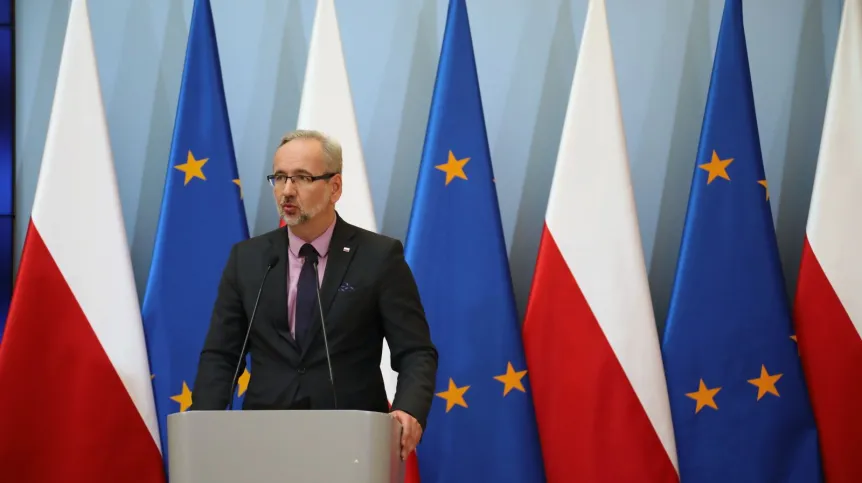31.08.2021. Minister zdrowia Adam Niedzielski. PAP/Wojciech Olkuśnik