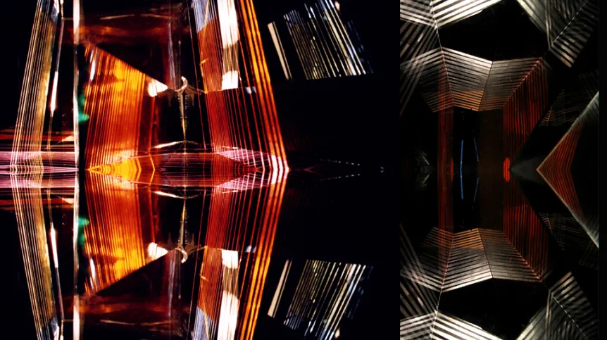 Instalacja artystyczna "Light, colour and Space". Wiedeń 2006, Karolina Paterek