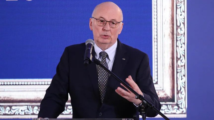07.12.2022. Na zdjęciu prof. Maciej Żylicz. PAP/Tomasz Gzell
