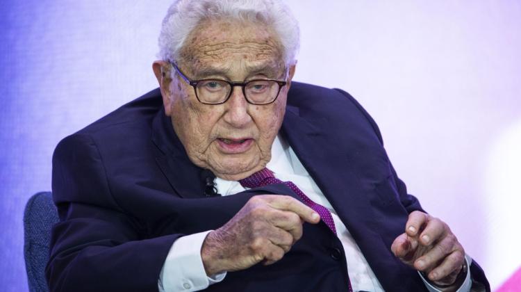 Na zdjęciu Henry Kissinger 29.07.2019  EPA/JIM LO SCALZO