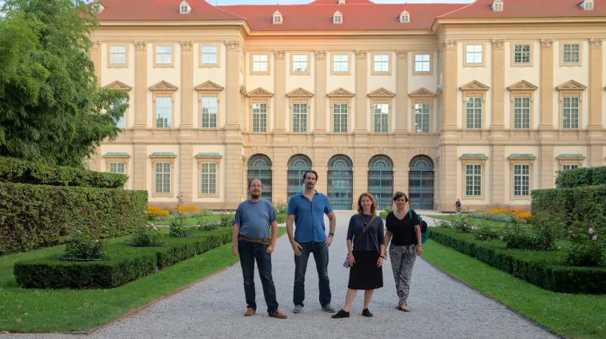 Członkowie zespołu zaangażowanego w program. Fot. archiwum prywatne