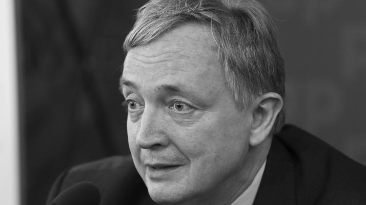 08.04.2013. Prof. Jerzy Jarzębski. PAP/Rafał Guz