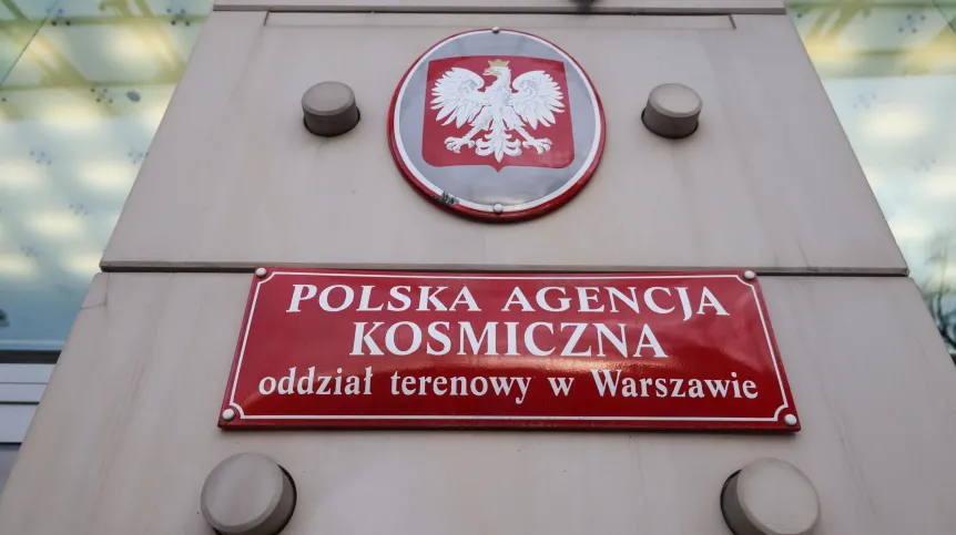 Warszawa, 28.01.2025. Polska Agencja Kosmiczna w Warszawie. PAP/Albert Zawada