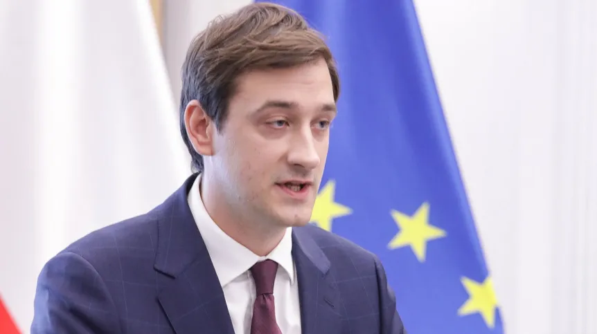 Warszawa, 26.07.2024. Prezes Sieci Badawczej Łukasiewicz Hubert Cichocki. PAP/Tomasz Gzell