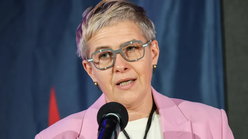 07.07.2025. Wiceminister nauki i szkolnictwa wyższego Maria Mrówczyńska. PAP/Albert Zawada
