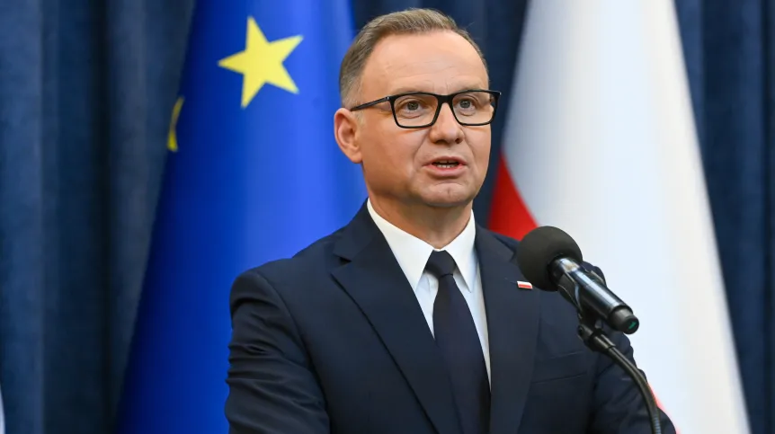 Warszawa, 18.06.2025. Prezydent RP Andrzej Duda. PAP/Piotr Nowak