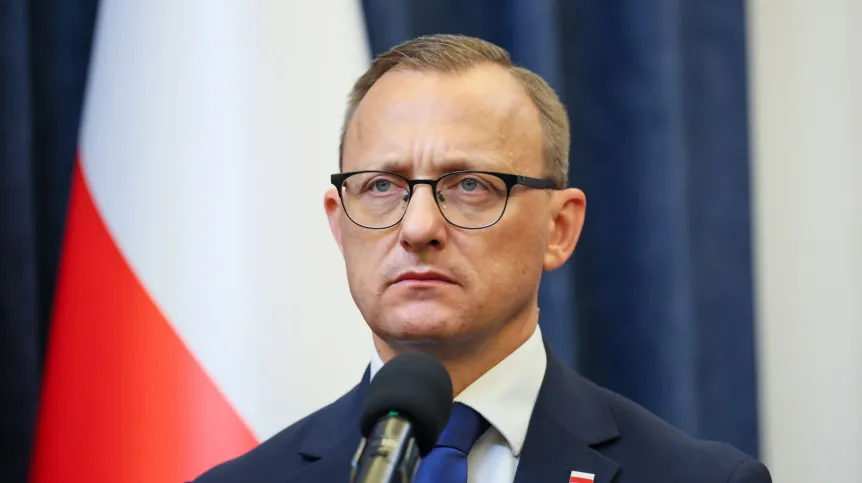 25.08.2025. Rzecznik prezydenta RP Rafał Leśkiewicz. PAP/Leszek Szymański