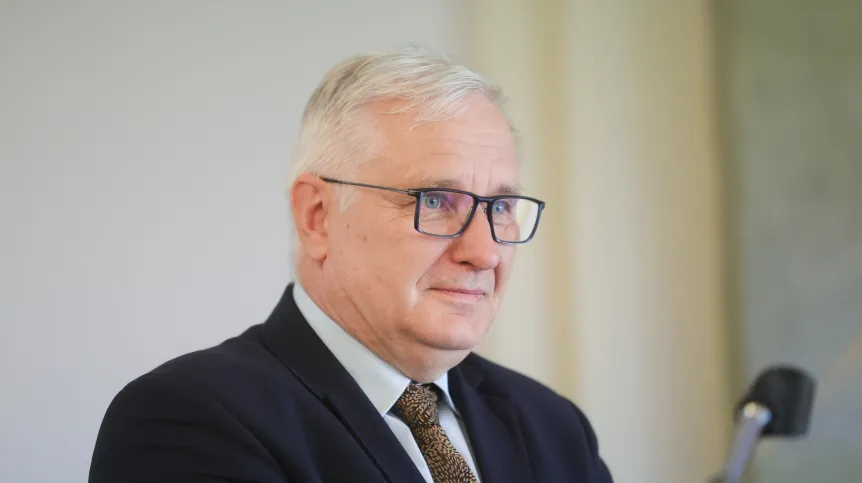 06.05.2024. Prezes Polskiej Akademii Nauk prof. Marek Konarzewski.  PAP/Rafał Guz
