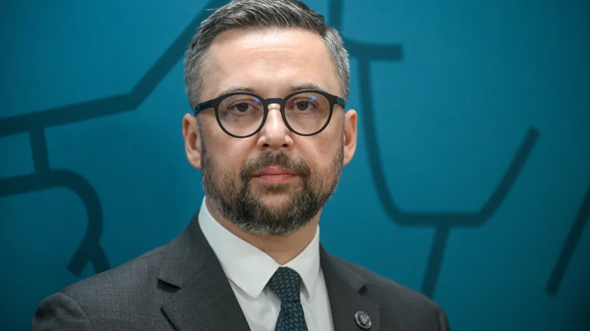 30.10.2025. Minister nauki Marcin Kulasek. PAP/Marcin Obara
