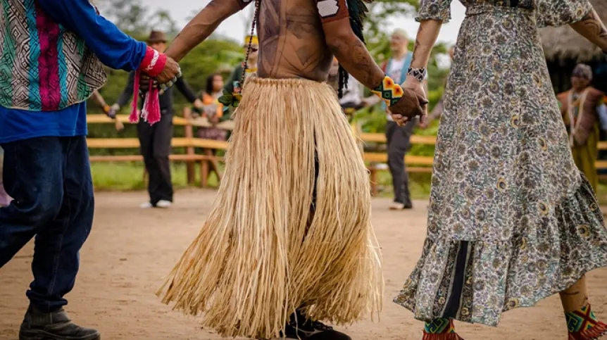 Festiwal rdzennej ludności z Amazonii, Sao Paulo, Brazylia, fot. Adobe Stock 