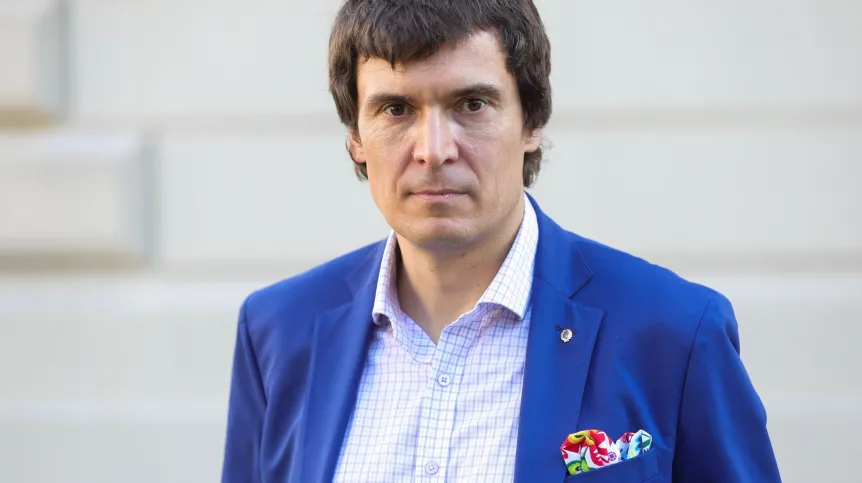 Warszaw11.09.2024. Na zdjęciu prof. Dariusz Jemielniak. PAP/Rafał Guz