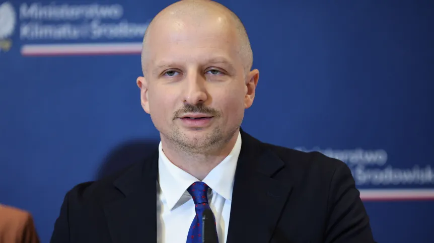 11.12.2025. Wiceszef MKiŚ Mikołaj Dorożała. PAP/Albert Zawada