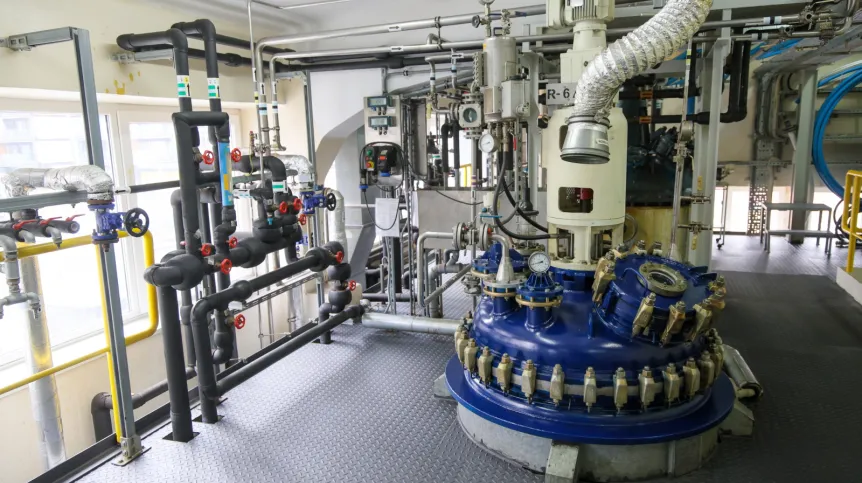 Warszawa, 25.03.2026. Inauguracja Centrum Technologii Wytwarzania API (CeTeAPI) w Łukasiewicz – Instytucie Chemii Przemysłowej im. prof. Ignacego Mościckiego w Warszawie. PAP/Rafał Guz