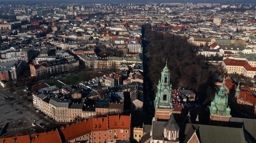 Kraków, 09.01.2021. Zamek Królewski na Wawelu w Krakowie. PAP/Łukasz Gągulski
