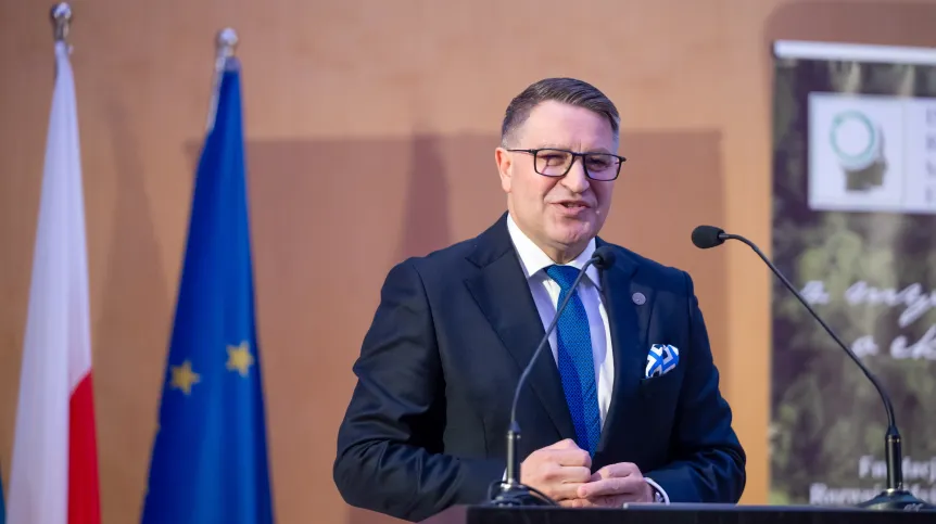 05.03.2026. Rektor Politechniki Poznańskiej prof. dr hab. inż. Teofil Jesionowski. PAP/Jakub Kaczmarczyk