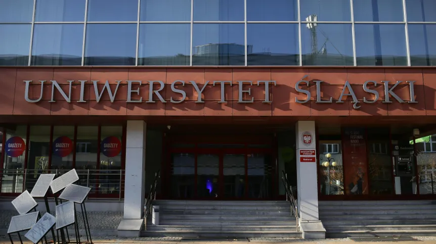 16.11.2024. Gmach Uniwersytetu Śląskiego w Katowicach. PAP/Jarek Praszkiewicz