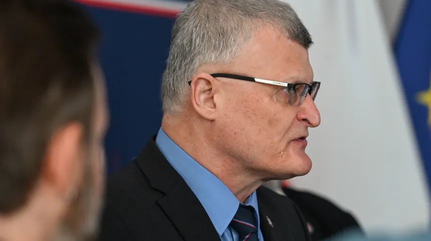 08.10.2026. Główny Inspektor Sanitarny Paweł Grzesiowski. PAP/Wojtek Jargiło
