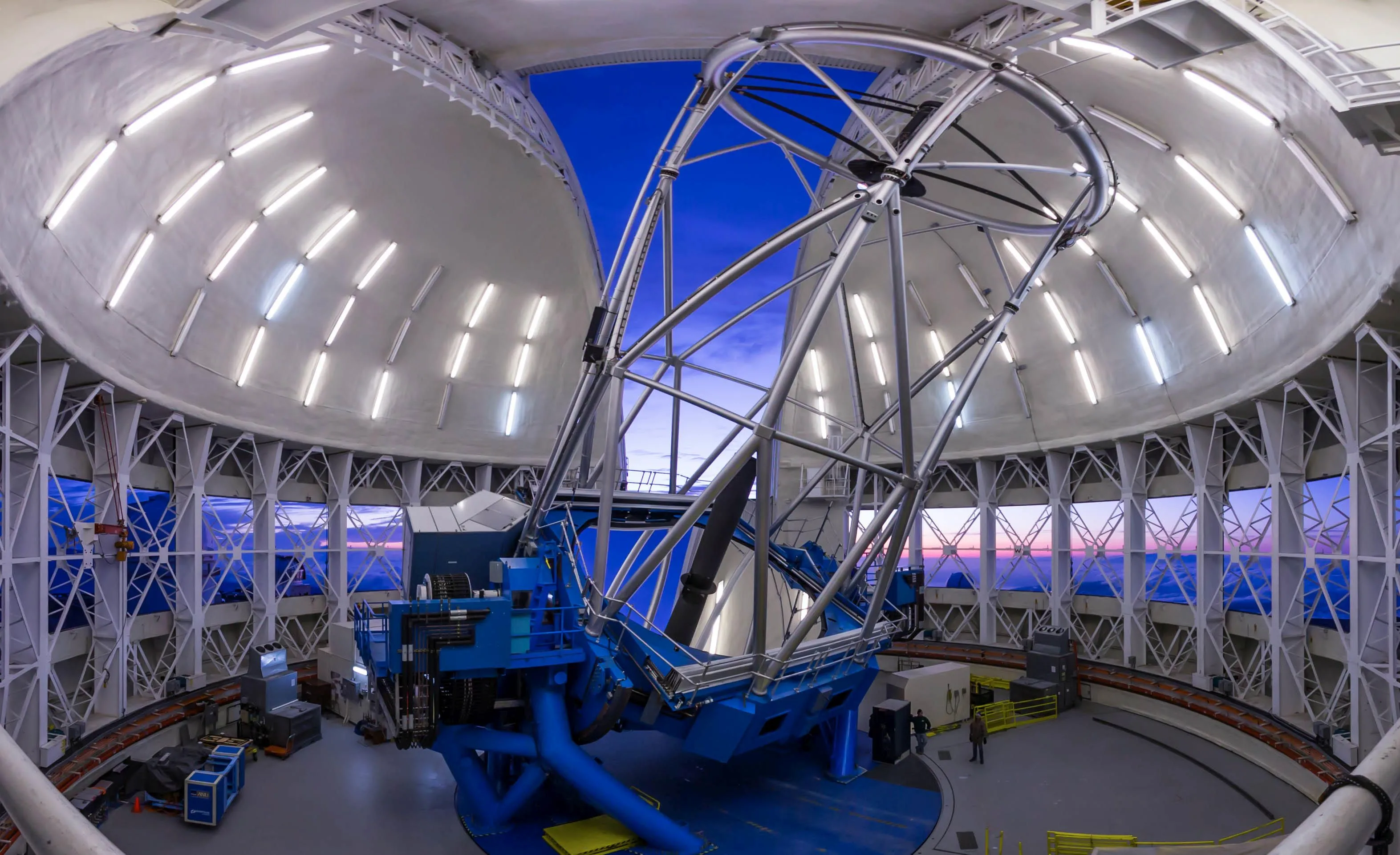 Użyty w badaniach teleskop Gemini North. Źródło: Gemini Observatory / AURA.