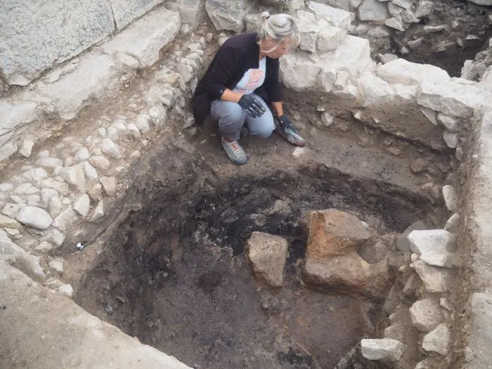 Mustis 2019, eksploracja pozostałości zabudowy wczesnorzymskiej, II-I w.p.n.e. (fot. T. Waliszewski)