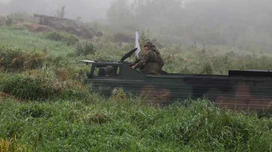 Nowogród (pow. łomżyński), ćwiczenia wojskowe (jm) PAP/Artur Reszko