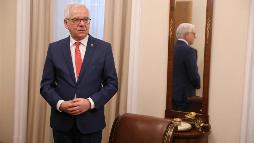 Warszawa, 16.11.2019. Minister spraw zagranicznych Jacek Czaputowicz podczas Dnia Otwartego w Ministerstwie Spraw Zagranicznych, 16 bm. w Warszawie. (tg/awol) PAP/Tomasz Gzell