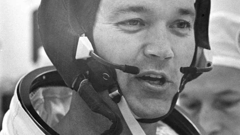 Amerykański astronauta Michael Collins. Źródło: NASA.