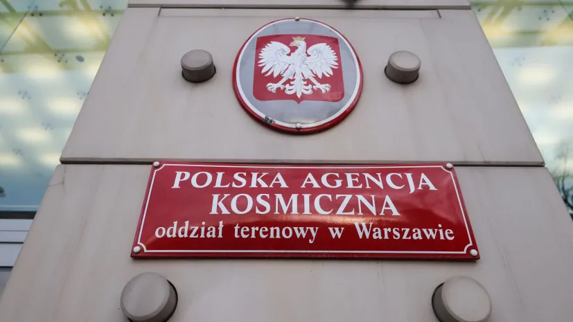 , 28.01.2025. Polska Agencja Kosmiczna w Warszawie. PAP/Albert Zawada