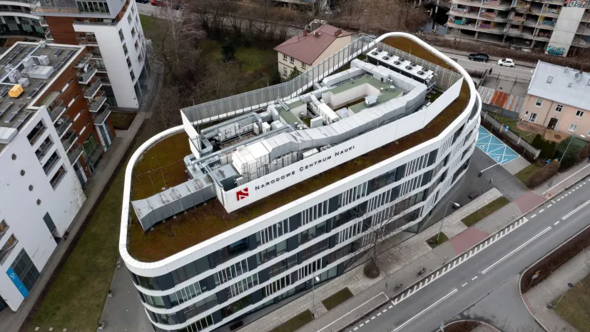 Kraków, 21.02.2024. Siedziba Narodowego Centrum Nauki przy ul. Twardowskiego 16 w Krakowie. PAP/Łukasz Gągulski