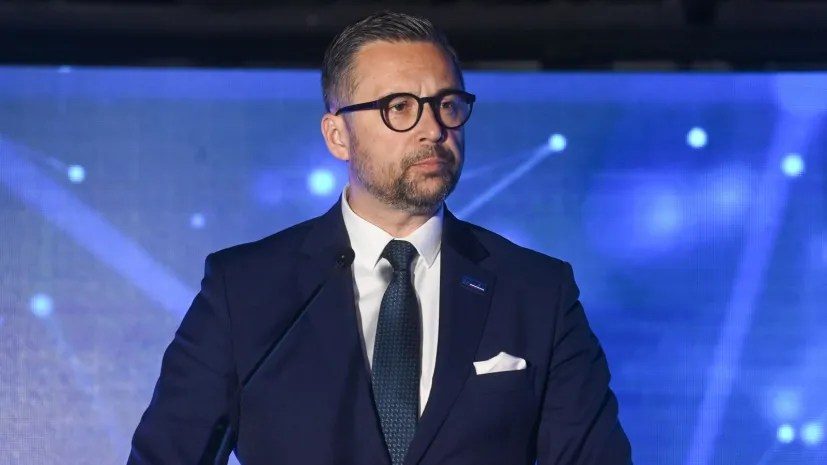 13.05.2025. Minister nauki i szkolnictwa wyższego Marcin Kulasek. PAP/Piotr Nowak