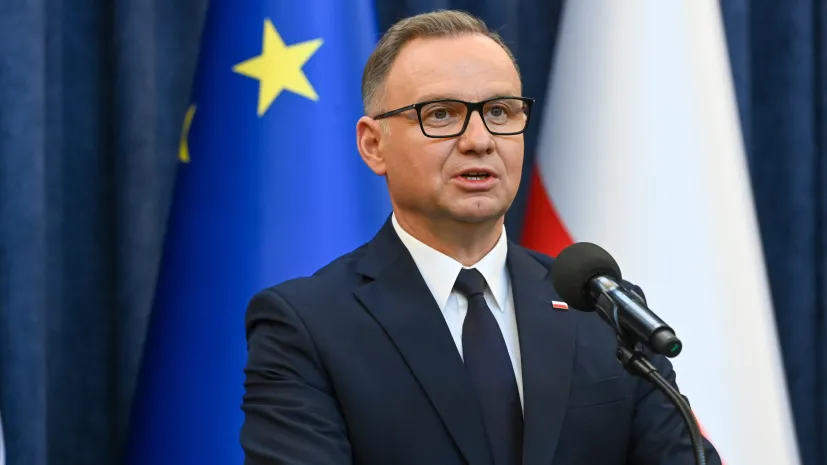 Warszawa, 18.06.2025. Prezydent RP Andrzej Duda. PAP/Piotr Nowak
