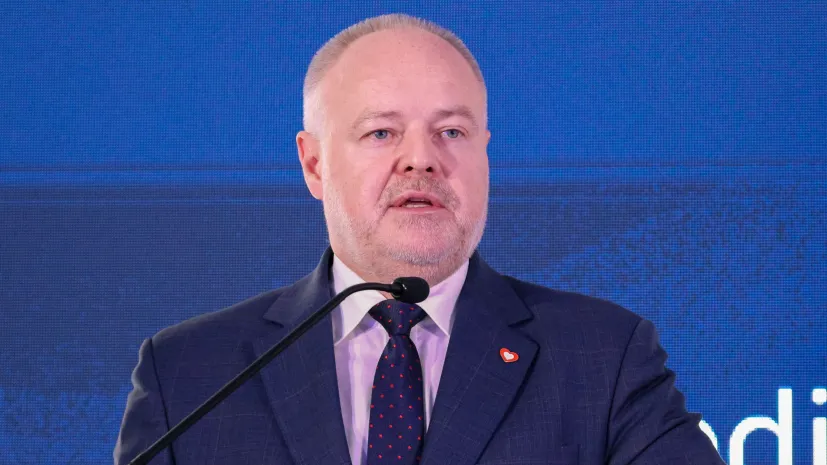 Warszawa, 17.07.2024. Wiceminister nauki i szkolnictwa wyższego Marek Gzik. PAP/Albert Zawada