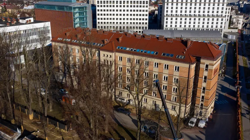 Kraków, 03.03.2021. Budynki Uniwersytetu Ekonomicznego w Krakowie. PAP/Łukasz Gągulski