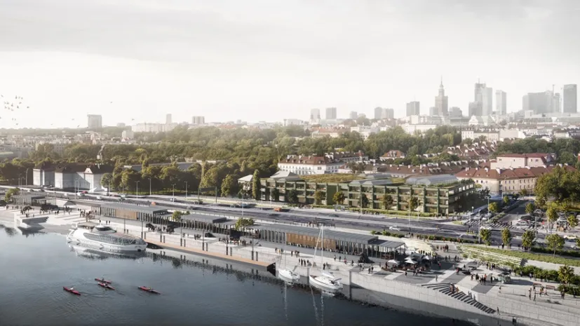 Wizualizacja budynku UW przy ul. Bednarskiej. Źródło: pracownia BBGK Architekci sp. z o.o.. Źródło: materiały prasowe UW