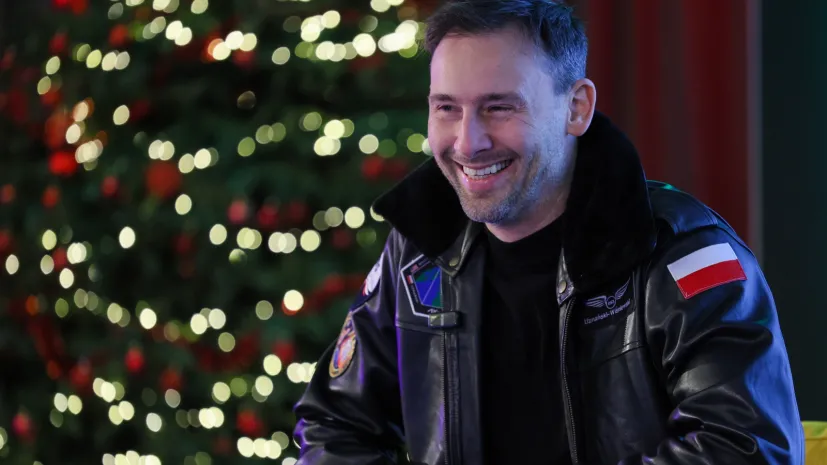 15.12.2025. Astronauta projektowy ESA Sławosz Uznański-Wiśniewski. PAP/Rafał Guz