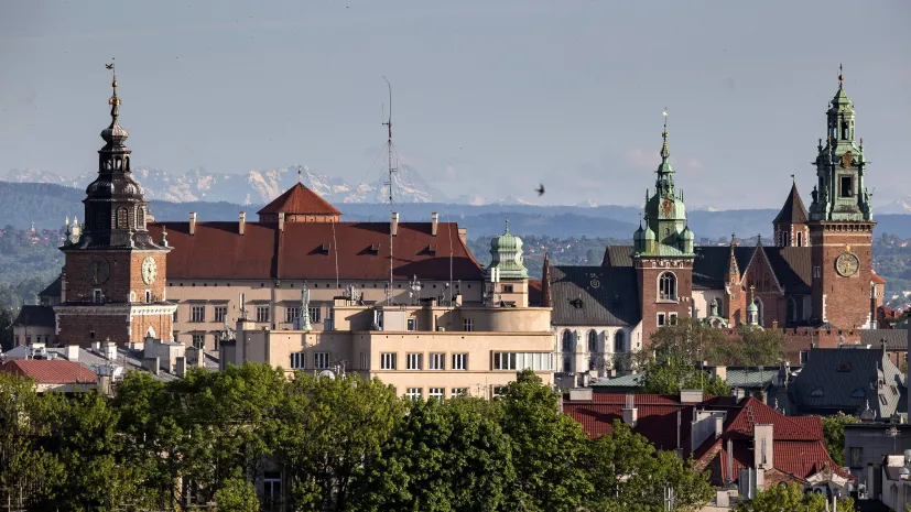  26.05.2021. Zamek Królewski na Wawelu w Krakowie. PAP/Łukasz Gągulski